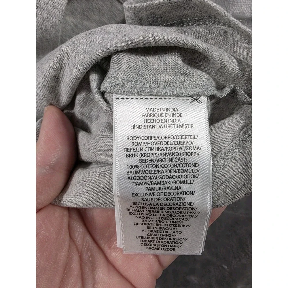 NWT Lot of 2 Ralph Lauren T-Shirt/ Gray/Baby 12 Months/‎ White Pony